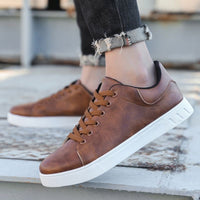 Lace-up Flat Shoes Men's Fashion Casual Shoes - Ever Bloom Now
