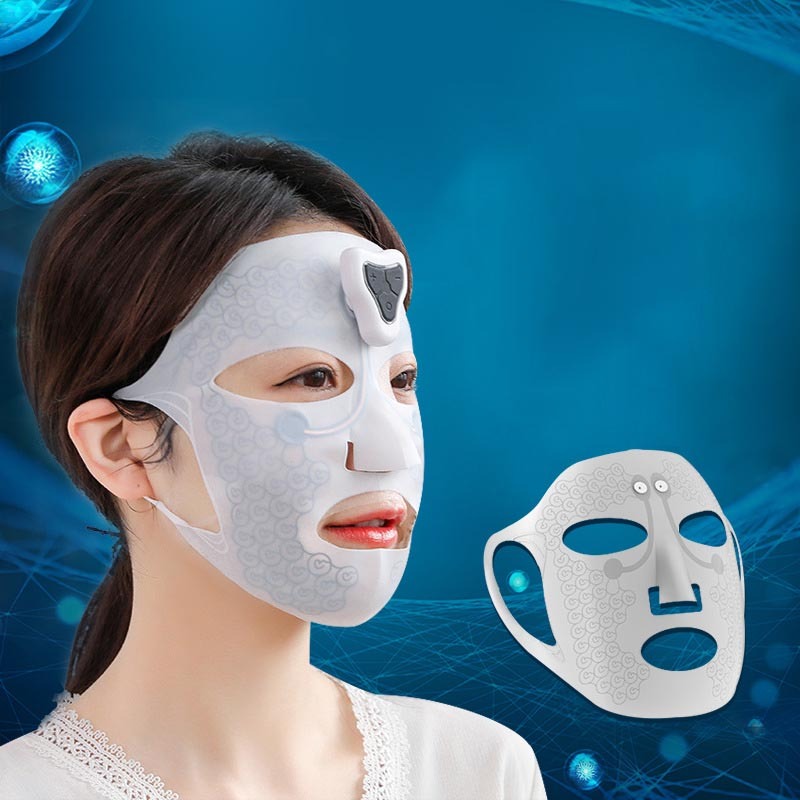 Electric Facial Massage Mask Face Massager Skin Tightening Moisturizes Anti-wrinkle Reduces Wrinkles Beauty Device Skincare - Ever Bloom Now