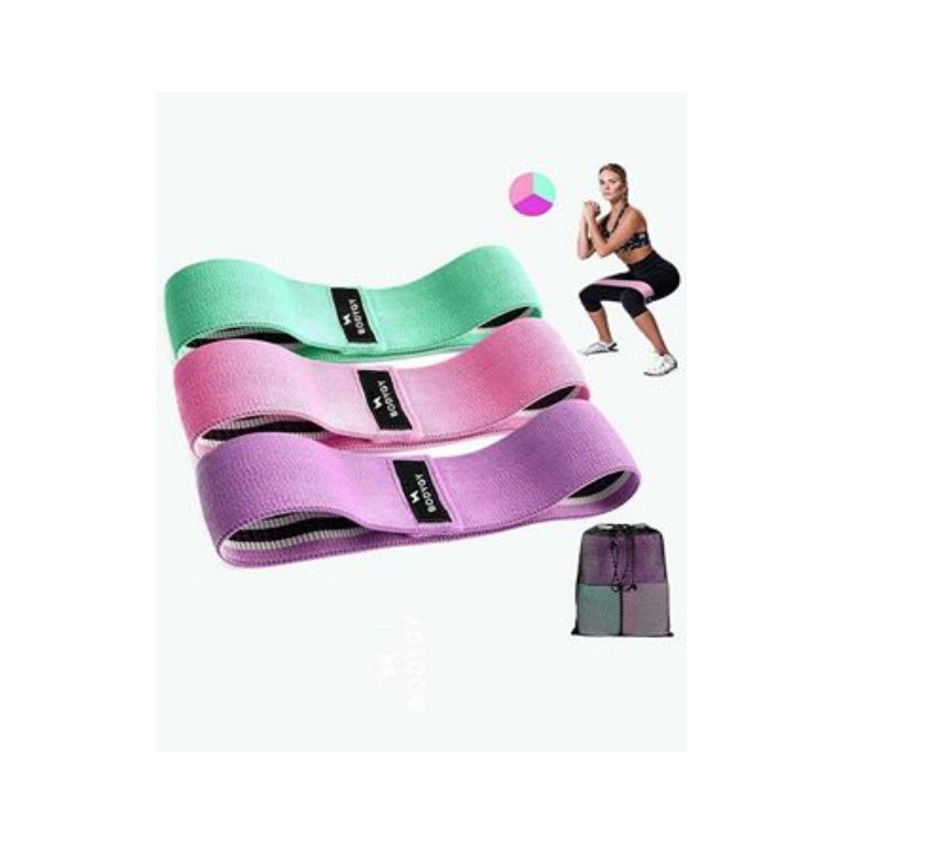 Resistance Band Elastic Hip Circle Fitness Squat Resistance Buttocks Circle Yoga - Ever Bloom Now