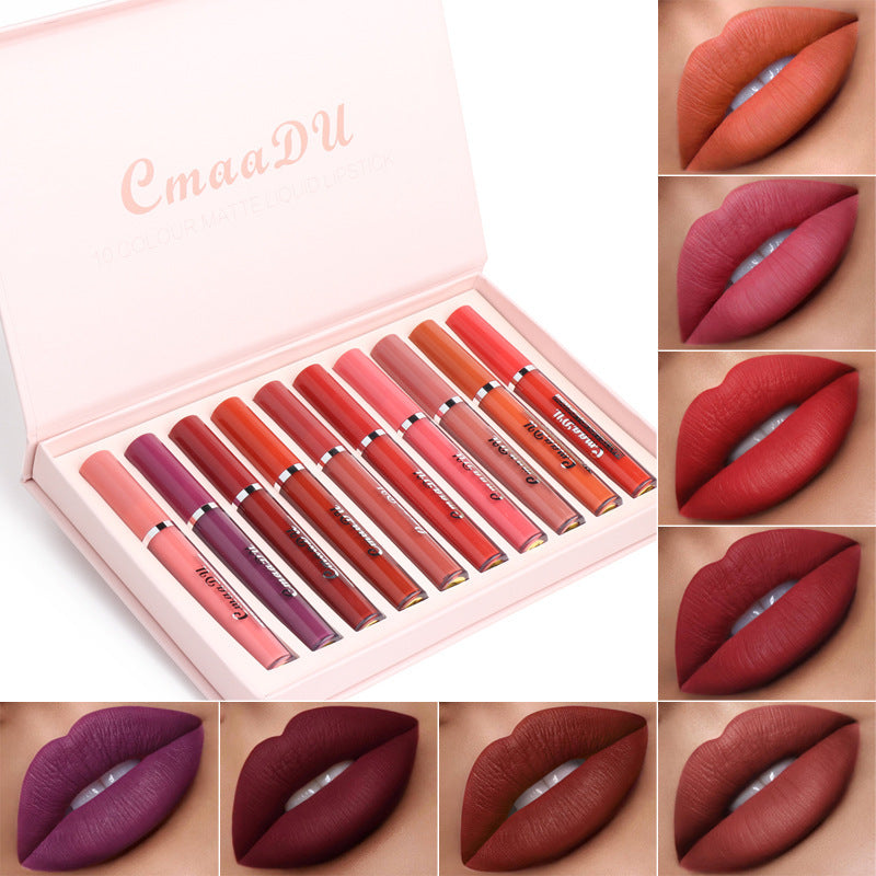 Women's Non-stick Cup Waterproof Matte Lipstick - Ever Bloom Now