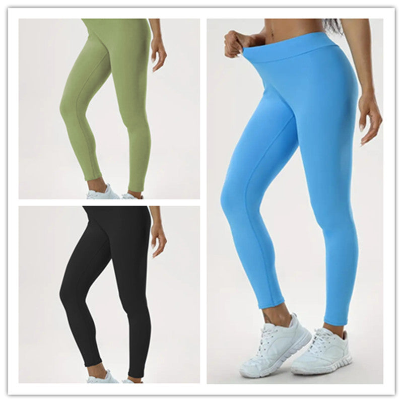 Women's Yoga Pants High Waist Lift High Elastic Tight Fitness Trousers - Ever Bloom Now