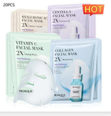 Collagen Face Mask Moisturizing Firming Face Sheet Mask Hyaluronic Acid Facial Masks Beauty Skin Care Gel Skin Care - Ever Bloom Now