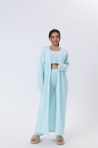 Cozy Pajama Set, 3 Piece Lounge Set, Cute Loungewear, Warm Suit Sets, Matching Set, Lounge Set, 3 Piece Pant Sets, Women Winter Dress - Ever Bloom Now