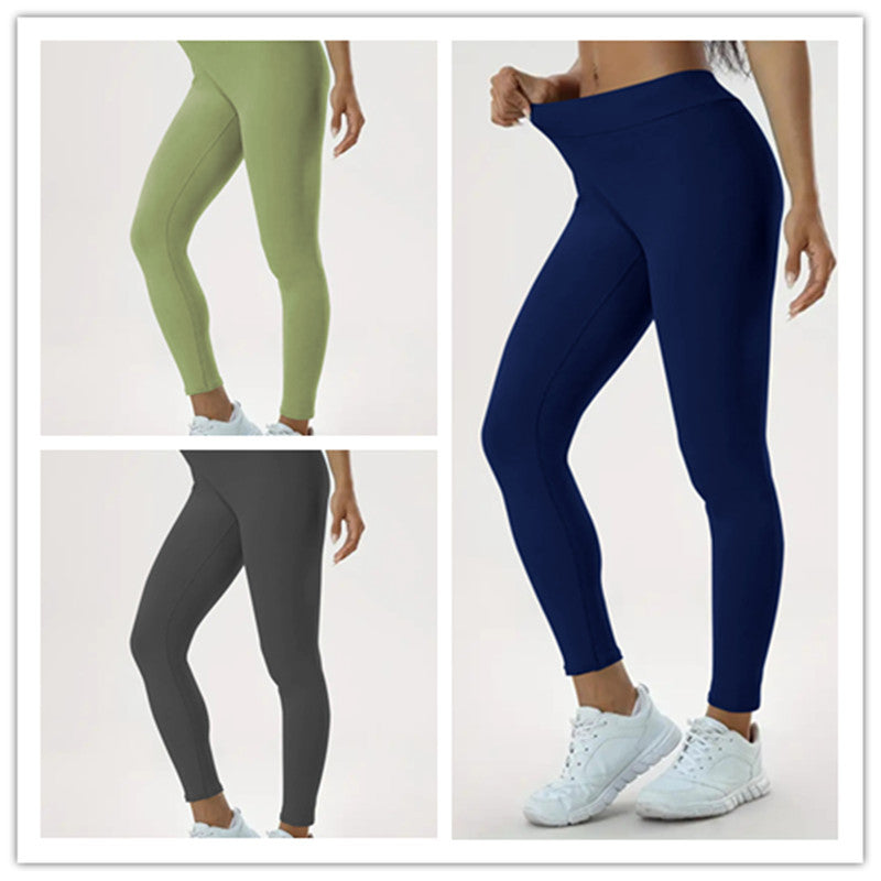 Women's Yoga Pants High Waist Lift High Elastic Tight Fitness Trousers - Ever Bloom Now