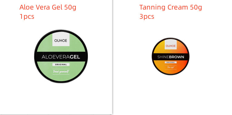 Intensive Tanning Luxe Gel Body Tanning Cream After Sun Repair Combination Aloe Vera Gel Wheat Complexion Beach Bronzer Summer Gadgets - Ever Bloom Now