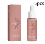 Tanning Face Serum Face Body Tanning Bed Outdoor Fine Line Repair Skin Serum Dark Bronzer Self Tanning Serum Drops - Ever Bloom Now