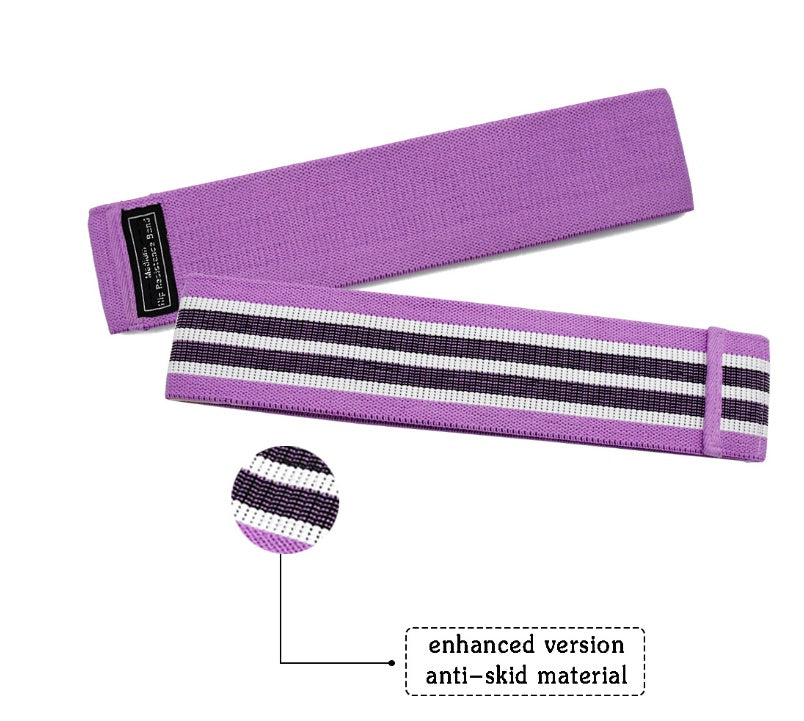 Resistance Band Elastic Hip Circle Fitness Squat Resistance Buttocks Circle Yoga - Ever Bloom Now