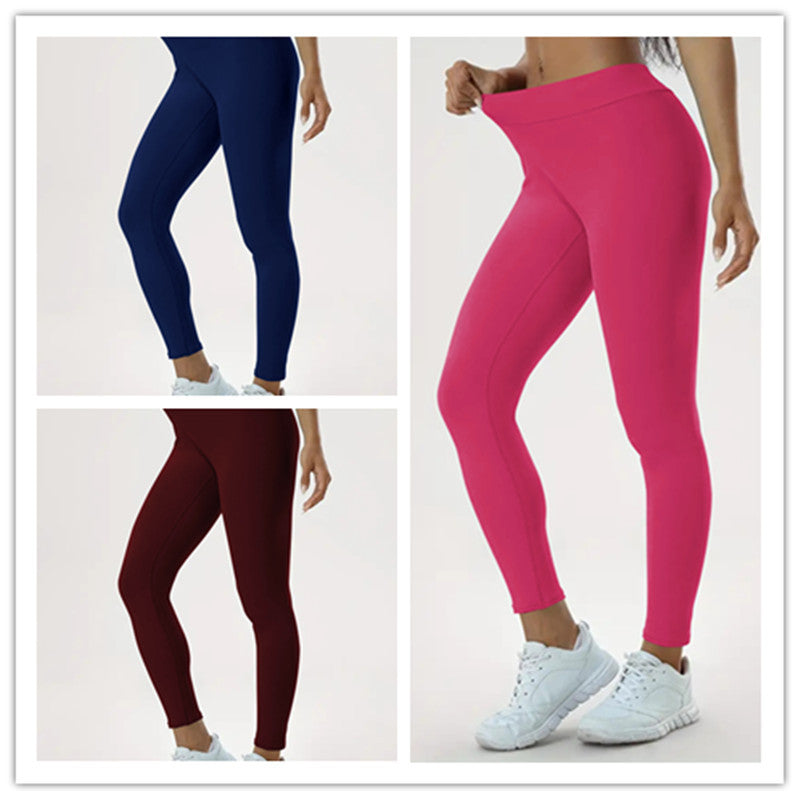 Women's Yoga Pants High Waist Lift High Elastic Tight Fitness Trousers - Ever Bloom Now