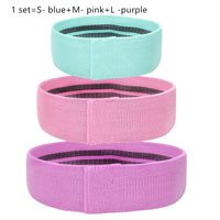 Resistance Band Elastic Hip Circle Fitness Squat Resistance Buttocks Circle Yoga - Ever Bloom Now
