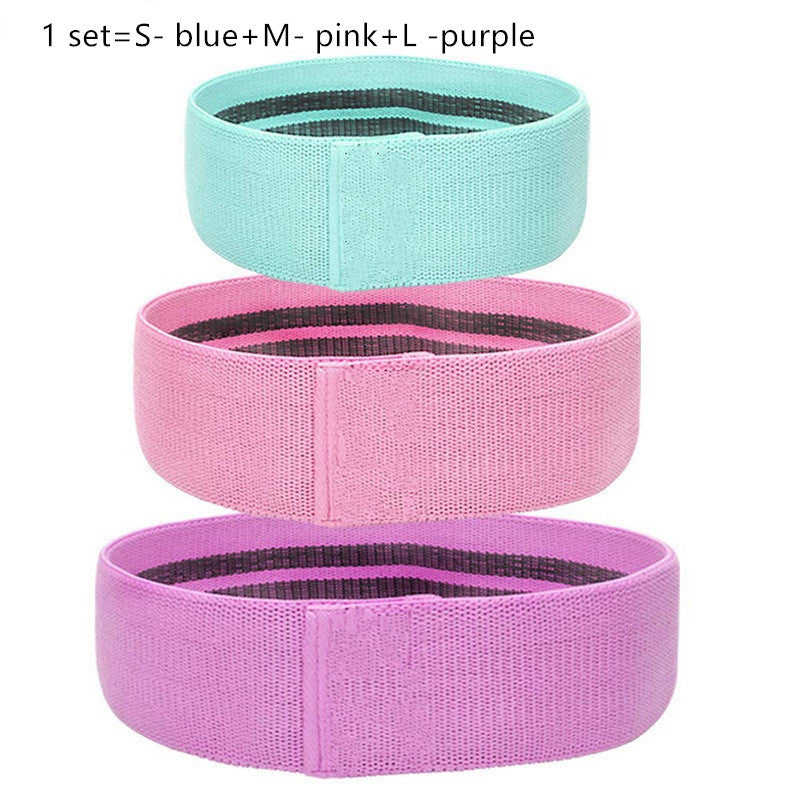 Resistance Band Elastic Hip Circle Fitness Squat Resistance Buttocks Circle Yoga - Ever Bloom Now