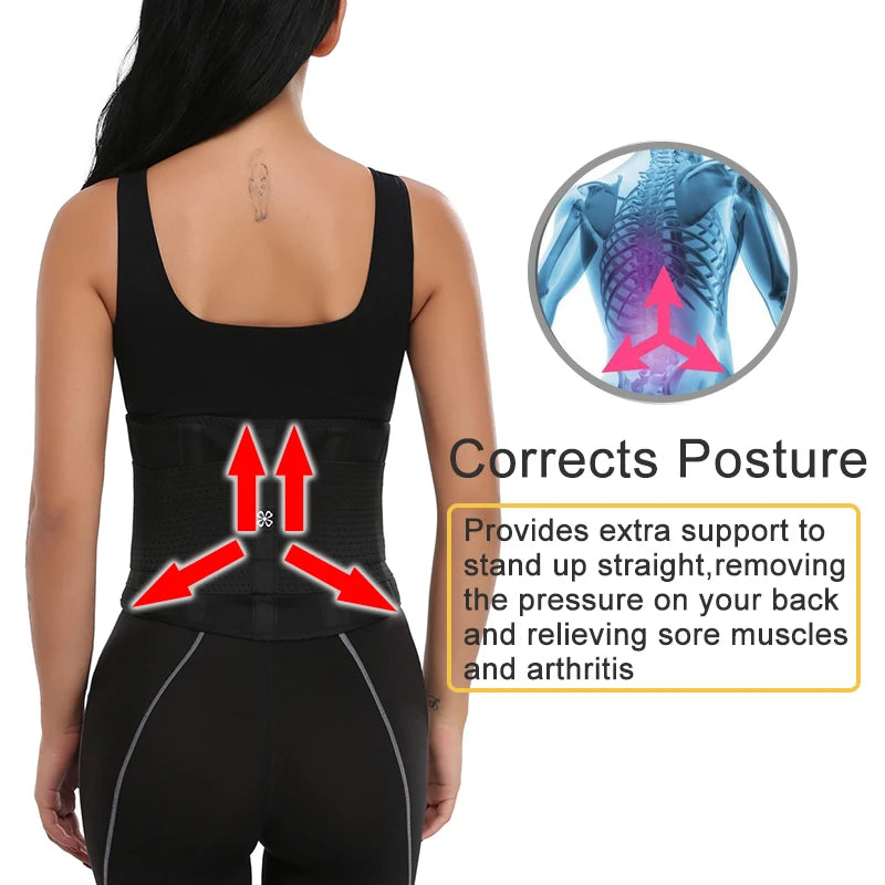 Women Belt Slimming Body Shaper Waist Trainer Trimmer Fitness Corset Tummy Control Shapewear Stomach Trainers