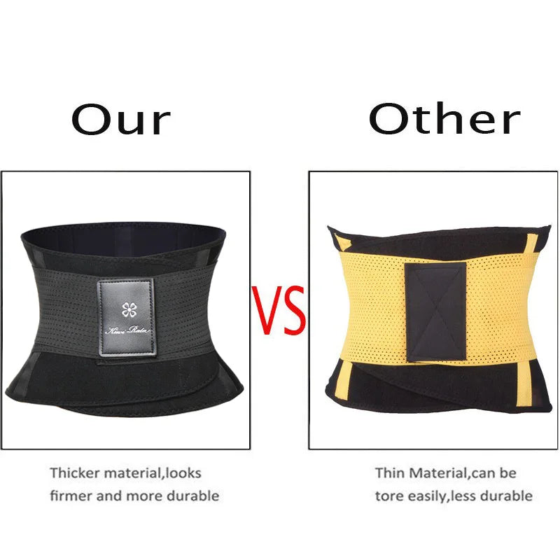 Women Belt Slimming Body Shaper Waist Trainer Trimmer Fitness Corset Tummy Control Shapewear Stomach Trainers