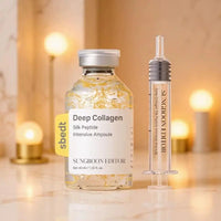 Collagen Silk Peptide Face Serum Anti Wrinkle Firming Elasticity Boosting Essence for Fine Lines, Hydrating Skin Care 30/40ml