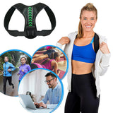 Medical Adjustable Back Shoulder Posture Corrector Belt Clavicle Spine Support Preventing Humpback Sports Upper Back Neck Brace