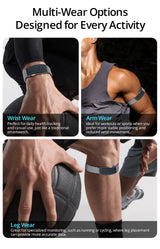 VALDUS 2025 New VITRO NO Screen Smart Bracelet ECG SOS Heart Rate Blood Pressure Sports Fitness Waterproof Screenless Smartwatch