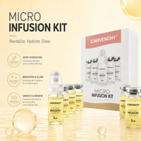 Multi-Peptide Collagen Microneedling Skin Care Set Firming Rejuvenating Skin Deep Moisturizing Brand Carvenchy Microinfusion Kit