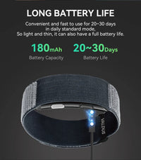 VALDUS 2025 New VITRO NO Screen Smart Bracelet ECG SOS Heart Rate Blood Pressure Sports Fitness Waterproof Screenless Smartwatch