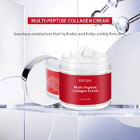 ENVISHA Face Cream Multi Peptide Collagen Skin Care Anti-Wrinkle Aging Moisturizing Shrink Pores Whitening Smooth Beauty Health