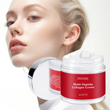 ENVISHA Face Cream Multi Peptide Collagen Skin Care Anti-Wrinkle Aging Moisturizing Shrink Pores Whitening Smooth Beauty Health