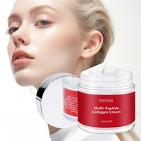ENVISHA Face Cream Multi Peptide Collagen Skin Care Anti-Wrinkle Aging Moisturizing Shrink Pores Whitening Smooth Beauty Health