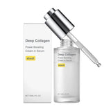Collagen Silk Peptide Face Serum Anti Wrinkle Firming Elasticity Boosting Essence for Fine Lines, Hydrating Skin Care 30/40ml