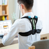 Medical Adjustable Back Shoulder Posture Corrector Belt Clavicle Spine Support Preventing Humpback Sports Upper Back Neck Brace