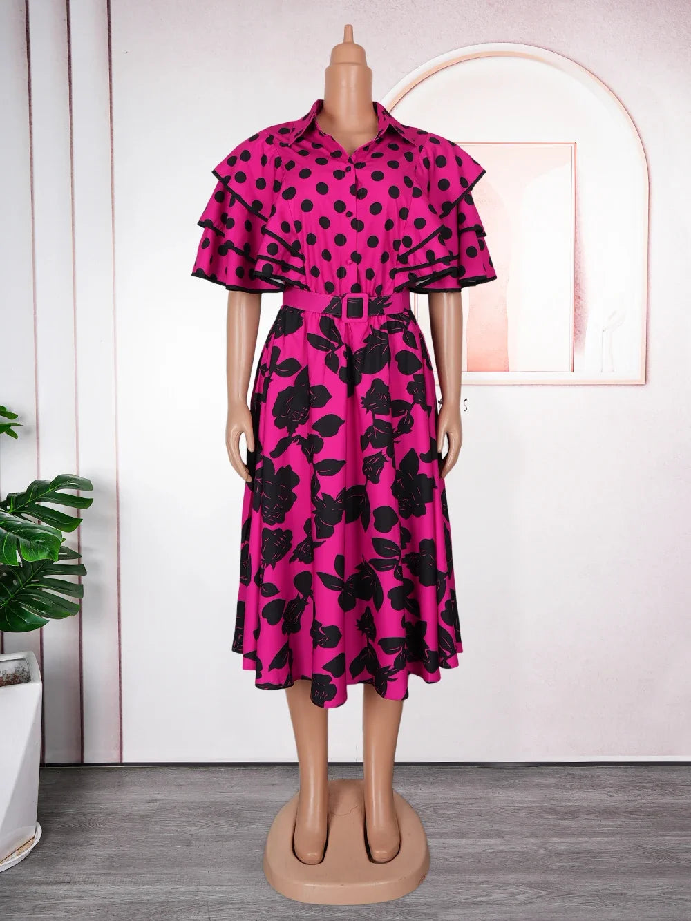 Elegant African Dresses for Women 2025 Africa Clothing Plus Size Wedding Party Dress Dashiki Ankara Office Lady Outfit Robe