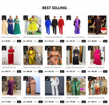 Plus Size African Clothes for Women 2025 New African Dashiki Ankara Bazin Riche Design Wedding Party Dresses without headscarf