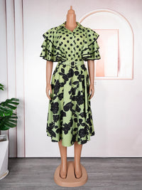 Elegant African Dresses for Women 2025 Africa Clothing Plus Size Wedding Party Dress Dashiki Ankara Office Lady Outfit Robe