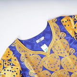 H&D African Women's Dresses Embroidery Bazin Riche Dress Plus Size Wedding Bubu Gowns Elegant Kaftan Boubou Djellaba Clothes