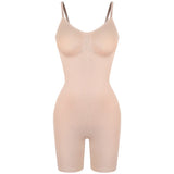 New Bodysuit Shapewear Women Tank Top Tummy Control Full Body Shaper Anti Chafing Shorts Slimming Waist Trainer Butt Lifter