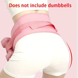 Butt Bridge Trainer Yoga Sport Dumbbell Waist Weight Belt Fitness Push Weight Assistance Band for Core Strength Training