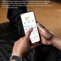 VALDUS 2025 New VITRO NO Screen Smart Bracelet ECG SOS Heart Rate Blood Pressure Sports Fitness Waterproof Screenless Smartwatch