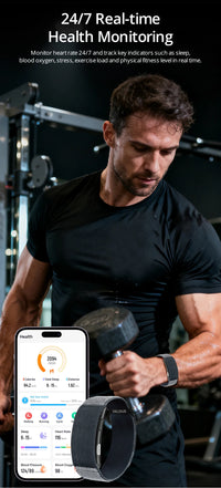 VALDUS 2025 New VITRO NO Screen Smart Bracelet ECG SOS Heart Rate Blood Pressure Sports Fitness Waterproof Screenless Smartwatch