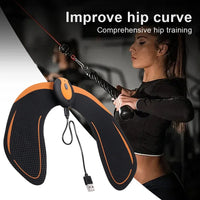 EMS Hips Trainer Portable Booty Trainer Adjustable Wearable Buttocks Toner Multi Modes Butt Lifting Machine for Fitness Workout