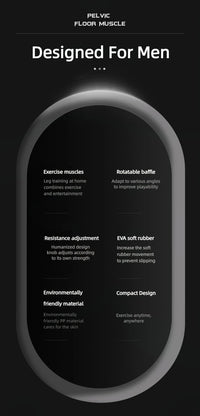 Kegel Fitness Equipment Home Exercise Pelvis Pelvic Muscle Trainer Buttock Equipments For Men Floor Exerciser - Strengthen