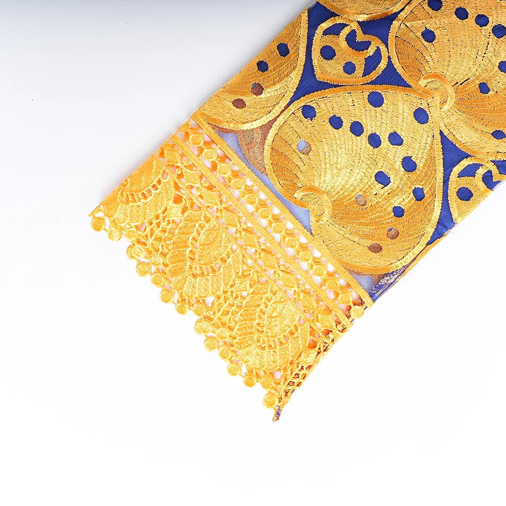 H&D African Women's Dresses Embroidery Bazin Riche Dress Plus Size Wedding Bubu Gowns Elegant Kaftan Boubou Djellaba Clothes