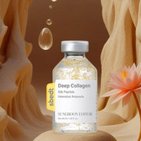 Collagen Ampoule Essence Liquid Set - Needle Type Firming Anti Wrinkle Line Sculpture Skin Care Moisturizing Repair Serum