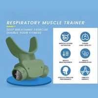 Portable Breathing Exerciser Professional Inspiratory Muscle Training Comfortable Improve Breath Endurance Compact