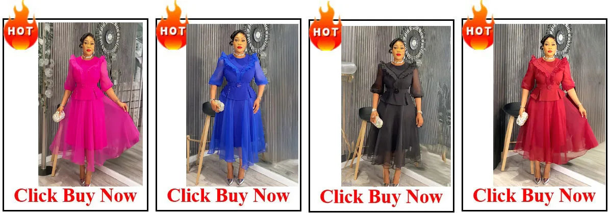 Plus Size African Clothes for Women 2025 New African Dashiki Ankara Bazin Riche Design Wedding Party Dresses without headscarf