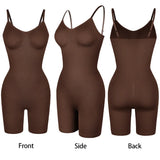 New Bodysuit Shapewear Women Tank Top Tummy Control Full Body Shaper Anti Chafing Shorts Slimming Waist Trainer Butt Lifter