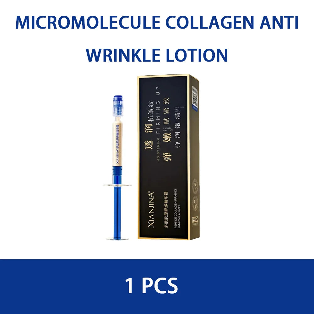 Peptide Collagen Elasticity Firming Essence Cream Micro Molecule Collagen Anti Wrinkle Emulsion Daily Facial Skin Care Product