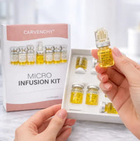Multi-Peptide Collagen Microneedling Skin Care Set Firming Rejuvenating Skin Deep Moisturizing Brand Carvenchy Microinfusion Kit