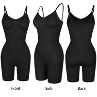 New Bodysuit Shapewear Women Tank Top Tummy Control Full Body Shaper Anti Chafing Shorts Slimming Waist Trainer Butt Lifter