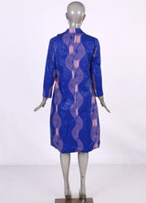 African Print Dress and Suit Coat for Women Cotton 2 Pieces Sets Traditional African Women Clothing Outwear WY586