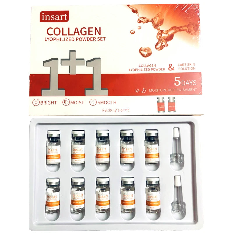 Collagen Serum Set Anti-aging Face Serum Wrinkle Remove Firming Lifting Facial Essence Whitening Skin Care Set