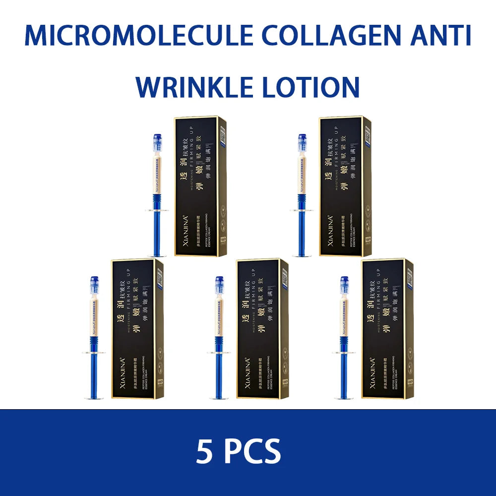 Peptide Collagen Elasticity Firming Essence Cream Micro Molecule Collagen Anti Wrinkle Emulsion Daily Facial Skin Care Product