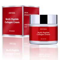 ENVISHA Face Cream Multi Peptide Collagen Skin Care Anti-Wrinkle Aging Moisturizing Shrink Pores Whitening Smooth Beauty Health