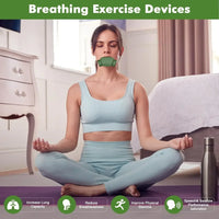 Portable Breathing Exerciser Professional Inspiratory Muscle Training Comfortable Improve Breath Endurance Compact