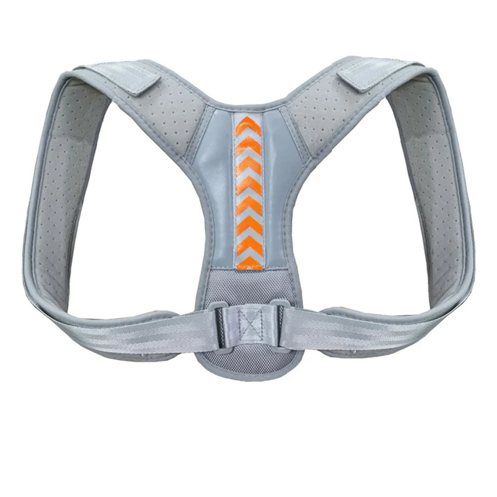 Medical Adjustable Back Shoulder Posture Corrector Belt Clavicle Spine Support Preventing Humpback Sports Upper Back Neck Brace